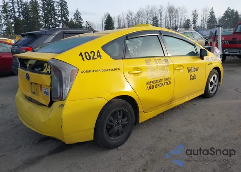 2014 Toyota Prius Two из США, поврежденный, VIN JTDKN3DU2E1774843